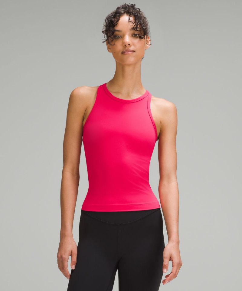 Lululemon lululemon Align™ Waist-Length Racerback Tank Top Cherry Mist Online Outlet Sale