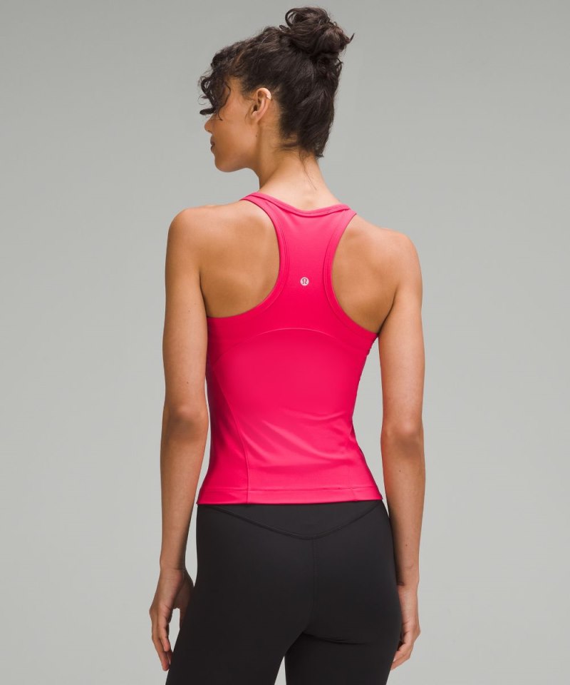 Lululemon lululemon Align™ Waist-Length Racerback Tank Top Cherry Mist Online Outlet Sale