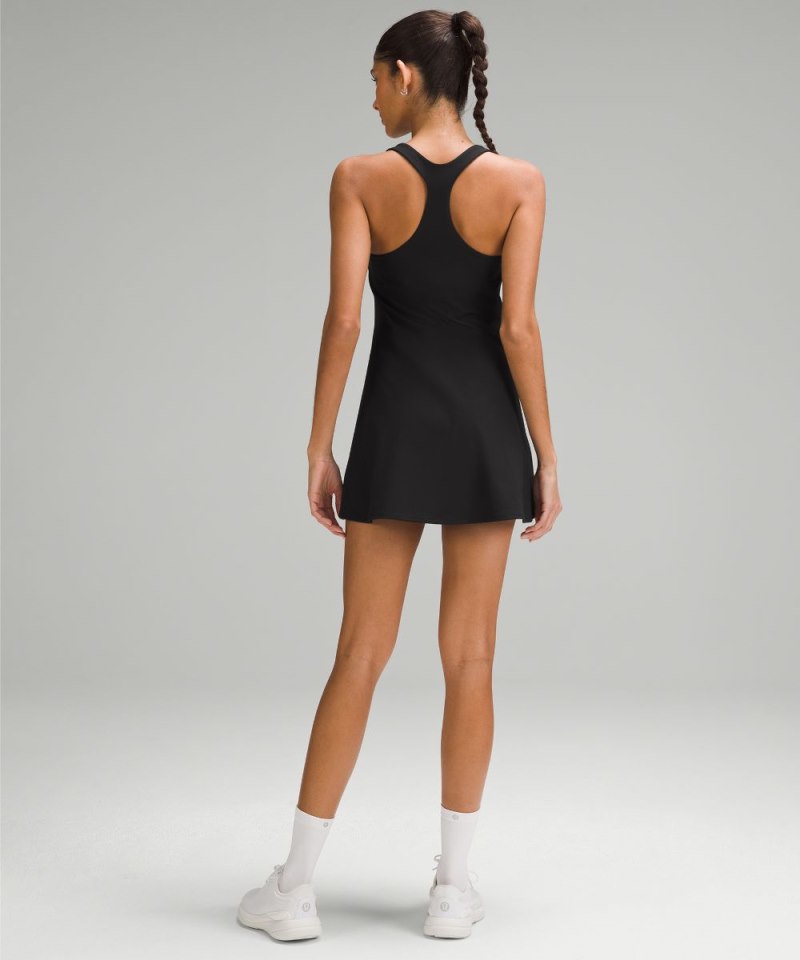 Lululemon Lightweight Linerless Tennis Dress Black Online Outlet Sale