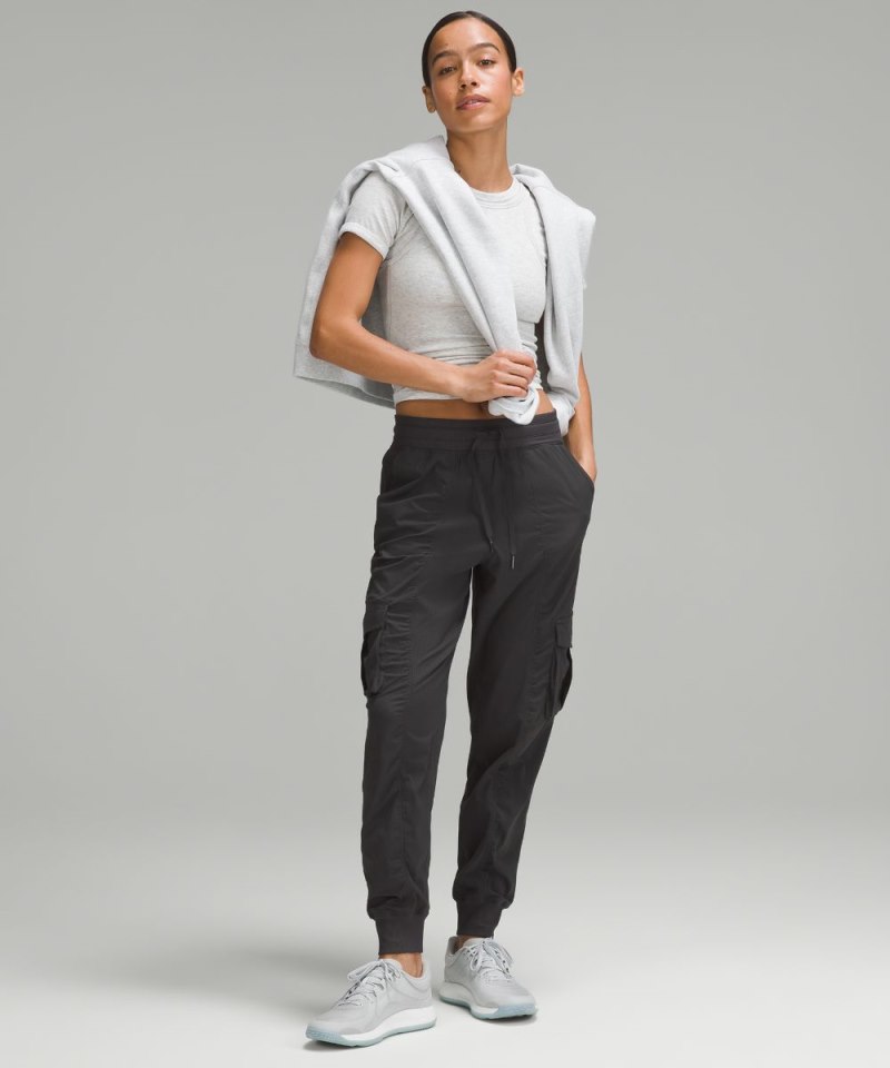 Lululemon Dance Studio Relaxed-Fit Mid-Rise Cargo Jogger Graphite Grey Online Outlet Sale
