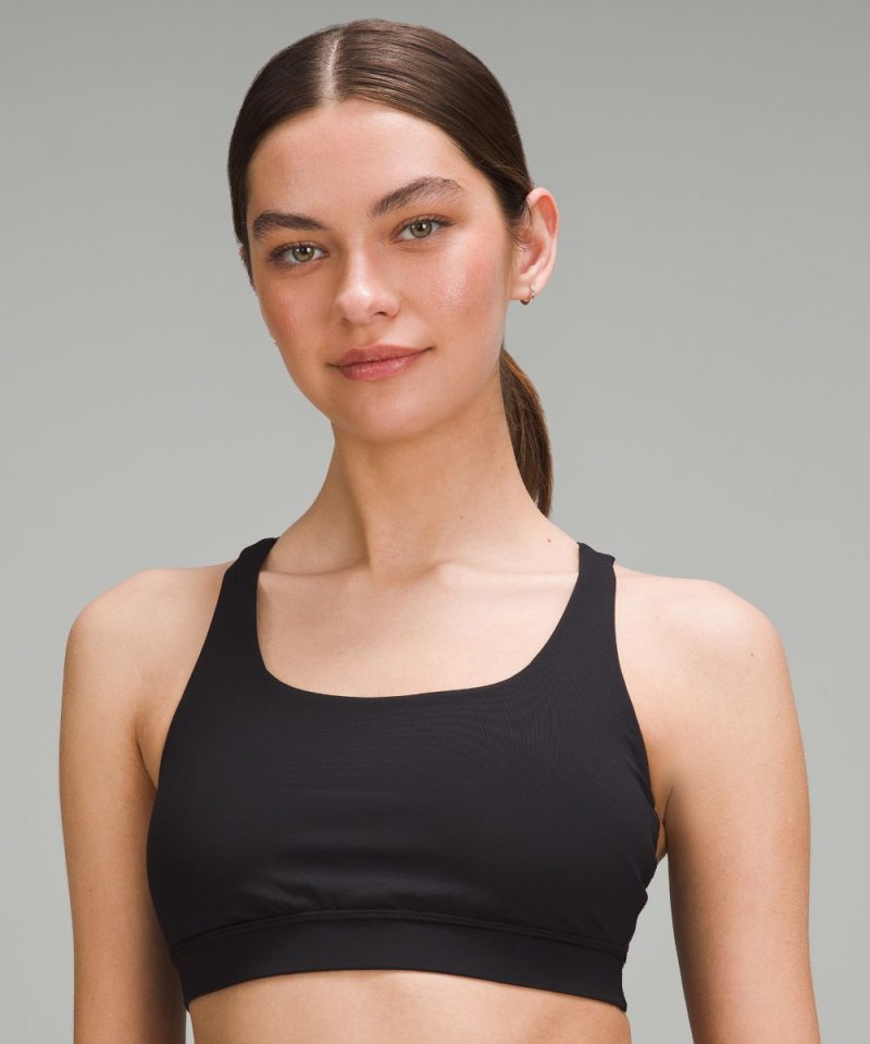 Lululemon lululemon Energy Bra *Medium Support, B–D Cups Black Online Outlet Sale