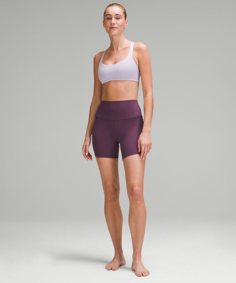 Lululemon Free to Be Bra - Wild *Light Support, A / B Cup Lilac Ether Online Outlet Sale