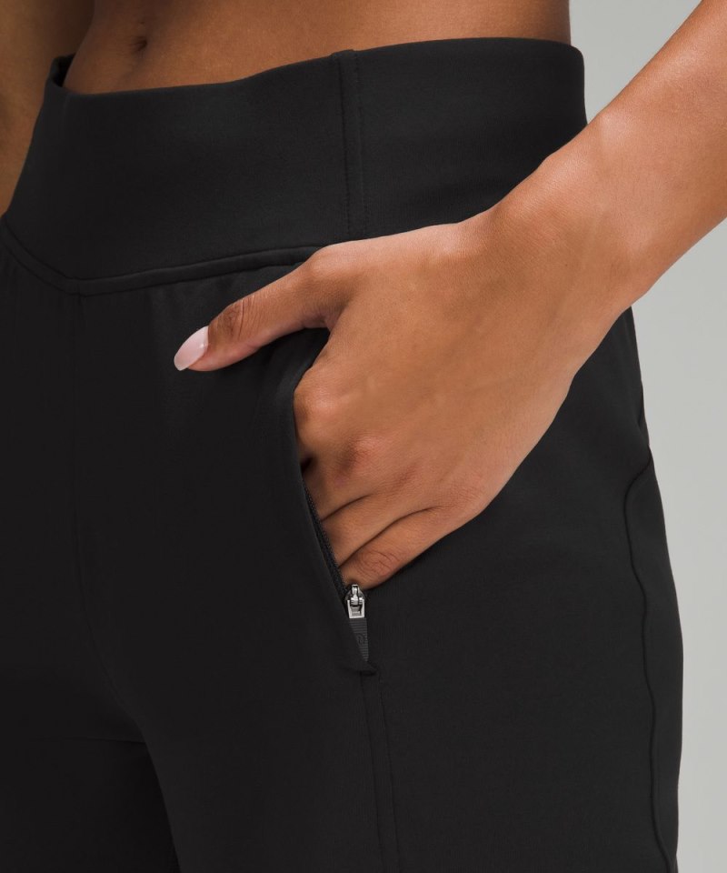 Lululemon It's Rulu Run Fleece High-Rise Jogger *Full Length Black Online Outlet Sale