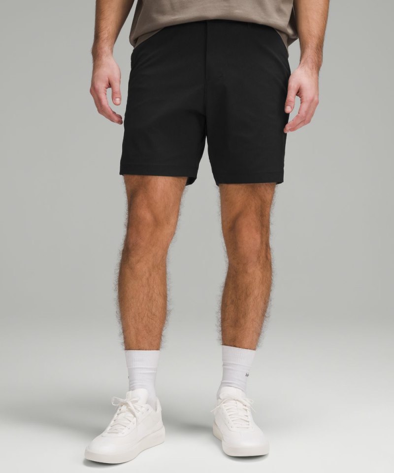 Lululemon ABC Classic-Fit Short 7" *WovenAir Black Online Outlet Sale