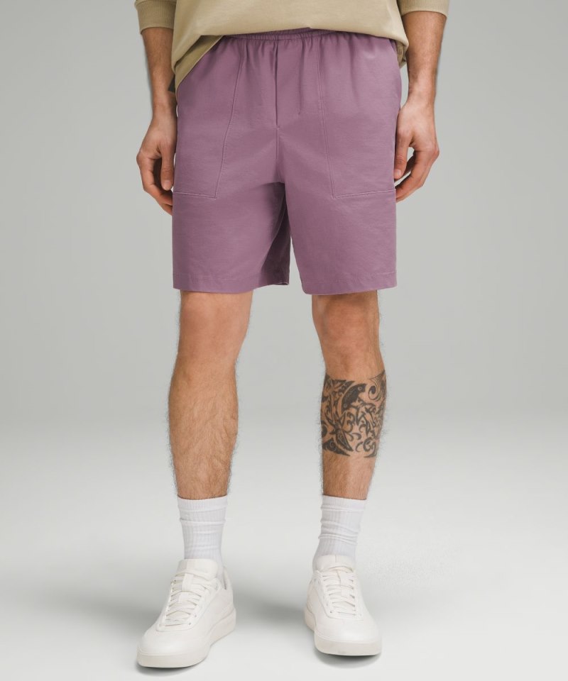Lululemon Bowline Short 8" *Stretch Cotton VersaTwill Cyber Violet Online Outlet Sale