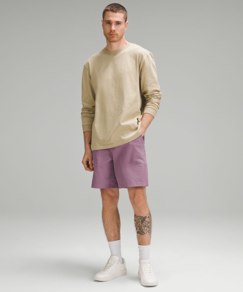 Lululemon Bowline Short 8" *Stretch Cotton VersaTwill Cyber Violet Online Outlet Sale