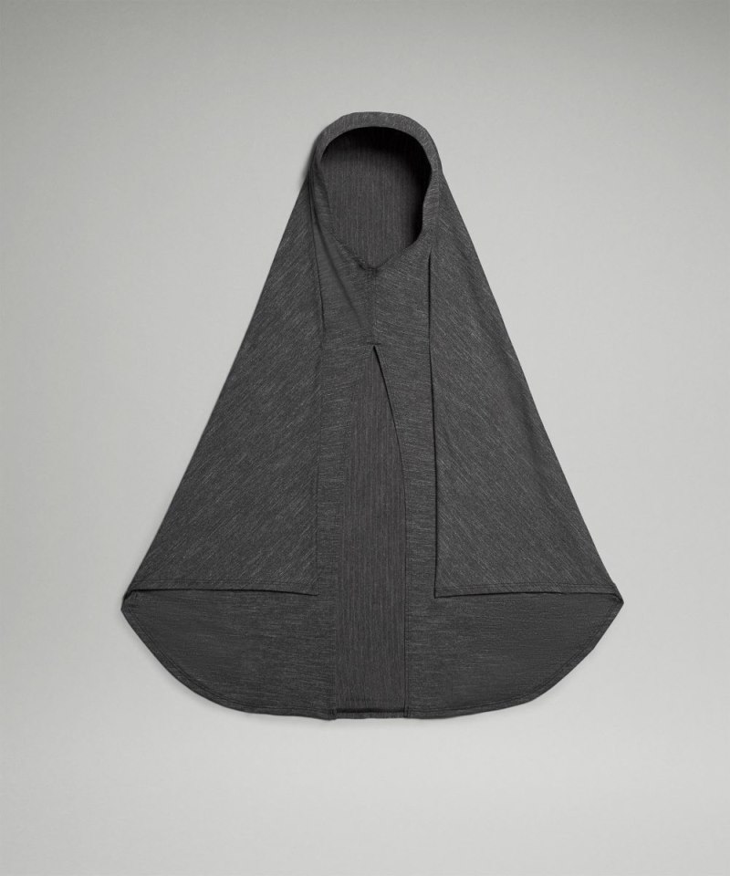 Lululemon Women's Pull-On-Style Hijab Heathered Black Online Outlet Sale