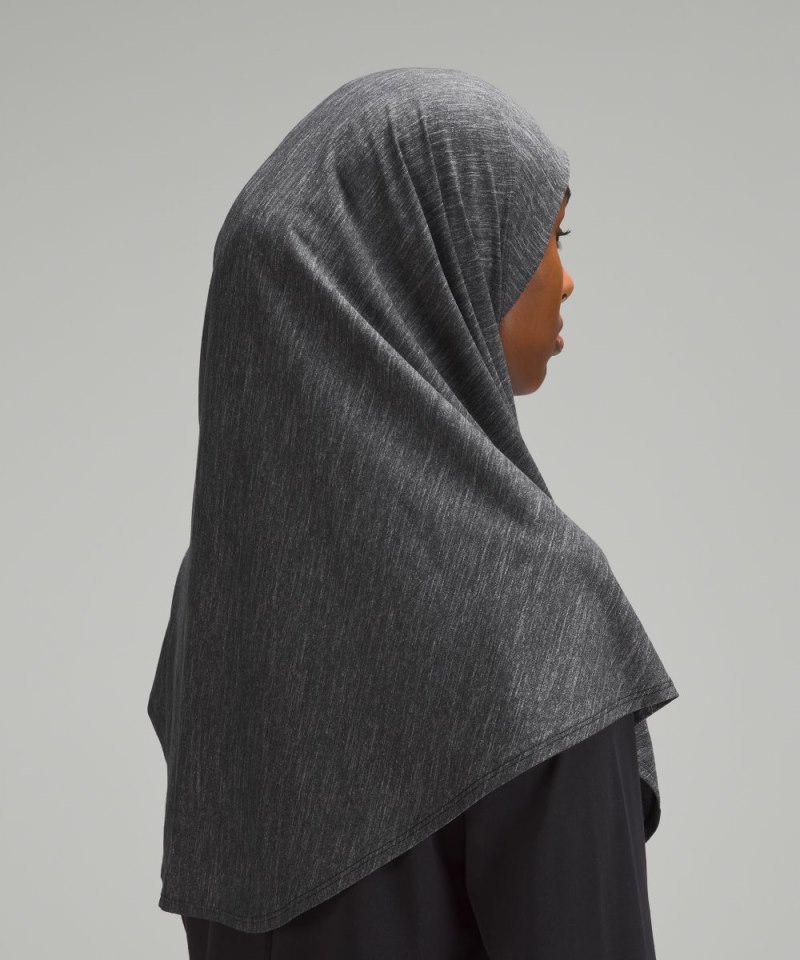 Lululemon Women's Pull-On-Style Hijab Heathered Black Online Outlet Sale