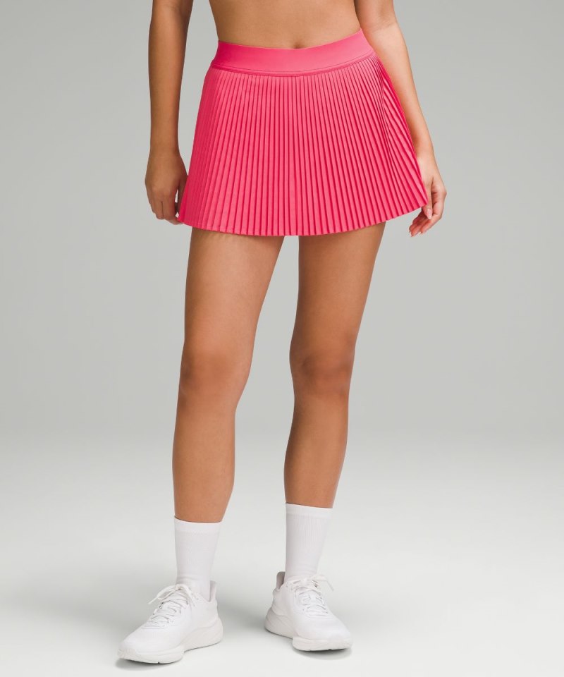 Lululemon Varsity High-Rise Pleated Tennis Skirt Glaze Pink Online Outlet Sale