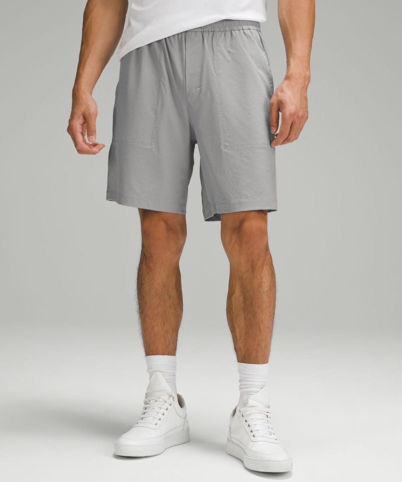 Lululemon Bowline Short 8" *Stretch Ripstop Rhino Grey Online Outlet Sale