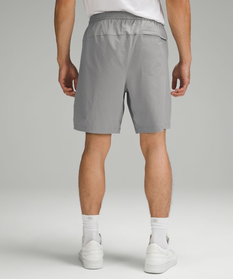 Lululemon Bowline Short 8" *Stretch Ripstop Rhino Grey Online Outlet Sale