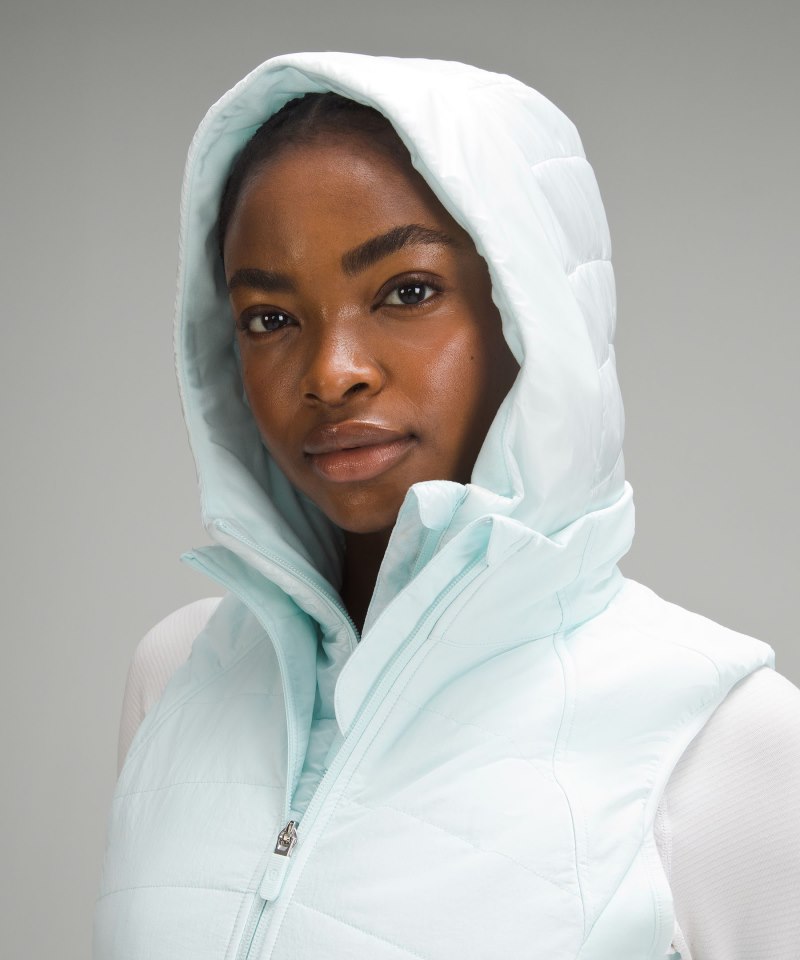 Lululemon Another Mile Vest Sheer Blue Online Outlet Sale