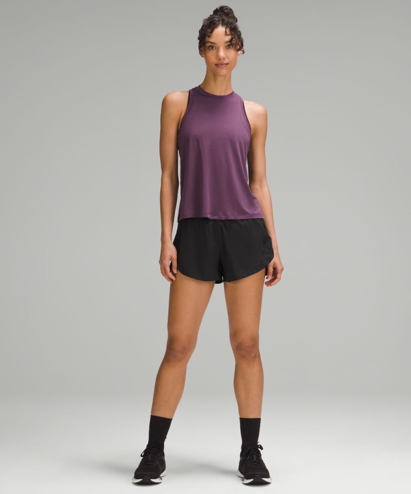 Lululemon Track That High-Rise Lined Short 3" Black Online Outlet Sale