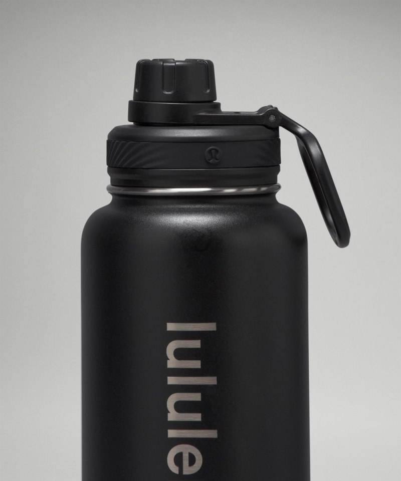 Lululemon Back to Life Sport Bottle 32oz Black Online Outlet Sale