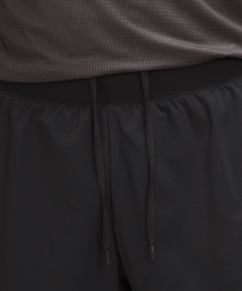 Lululemon Fast and Free Split Short 3" Black Online Outlet Sale