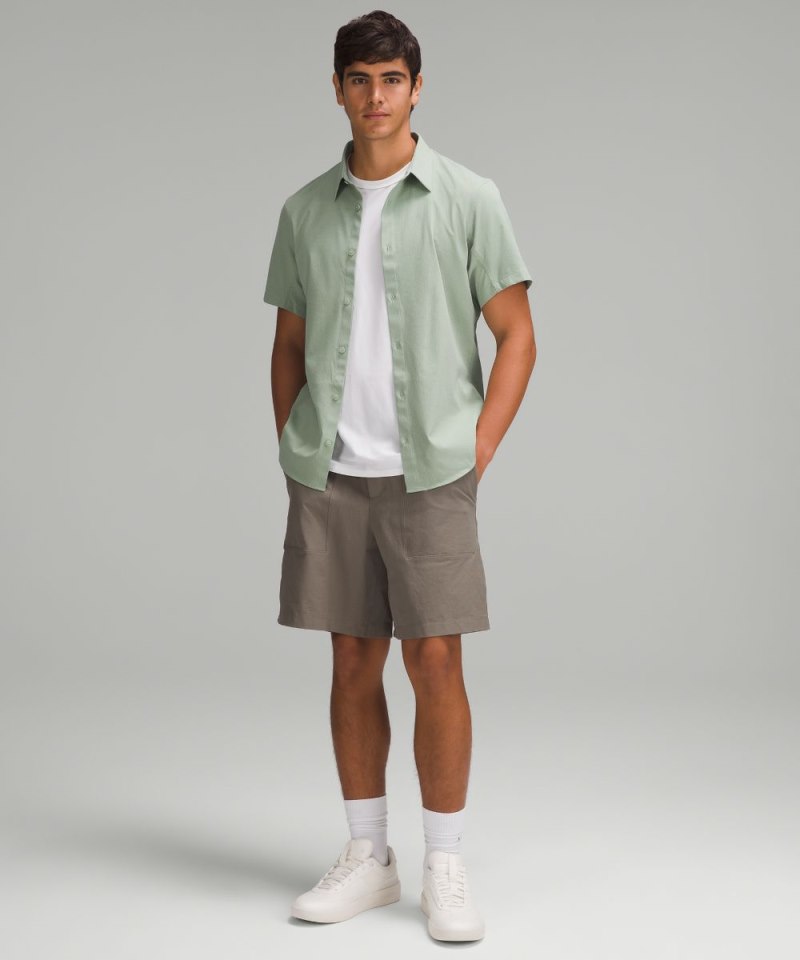 Lululemon Airing Easy Short-Sleeve Shirt Palm Court Online Outlet Sale