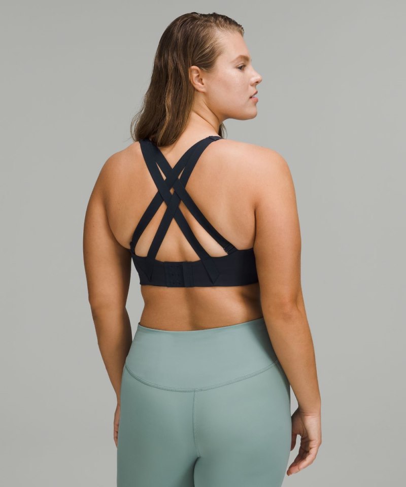 Lululemon lululemon Energy Bra *High Support, B–DDD Cups True Navy Online Outlet Sale