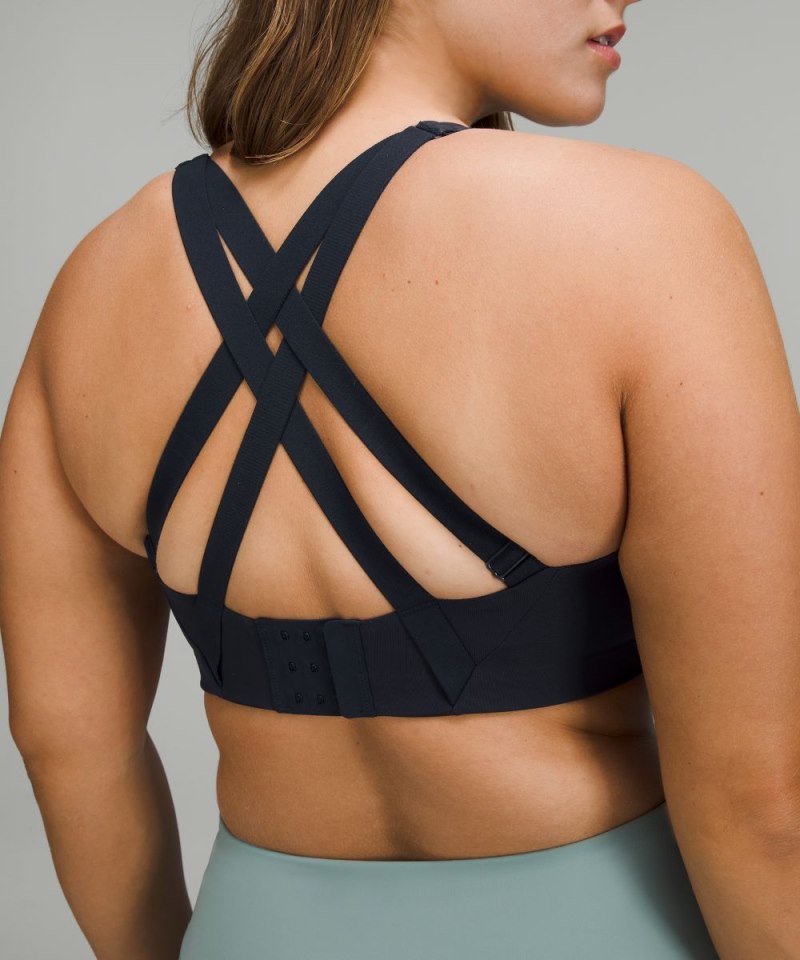 Lululemon lululemon Energy Bra *High Support, B–DDD Cups True Navy Online Outlet Sale