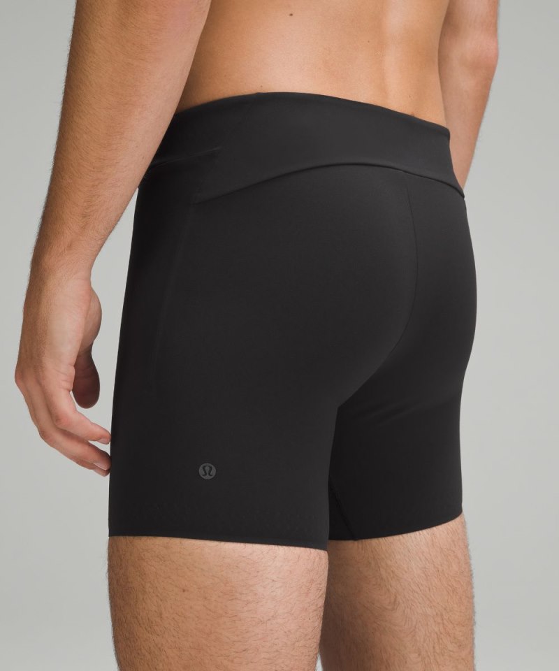 Lululemon Everlux Yoga Short 6" Black Online Outlet Sale
