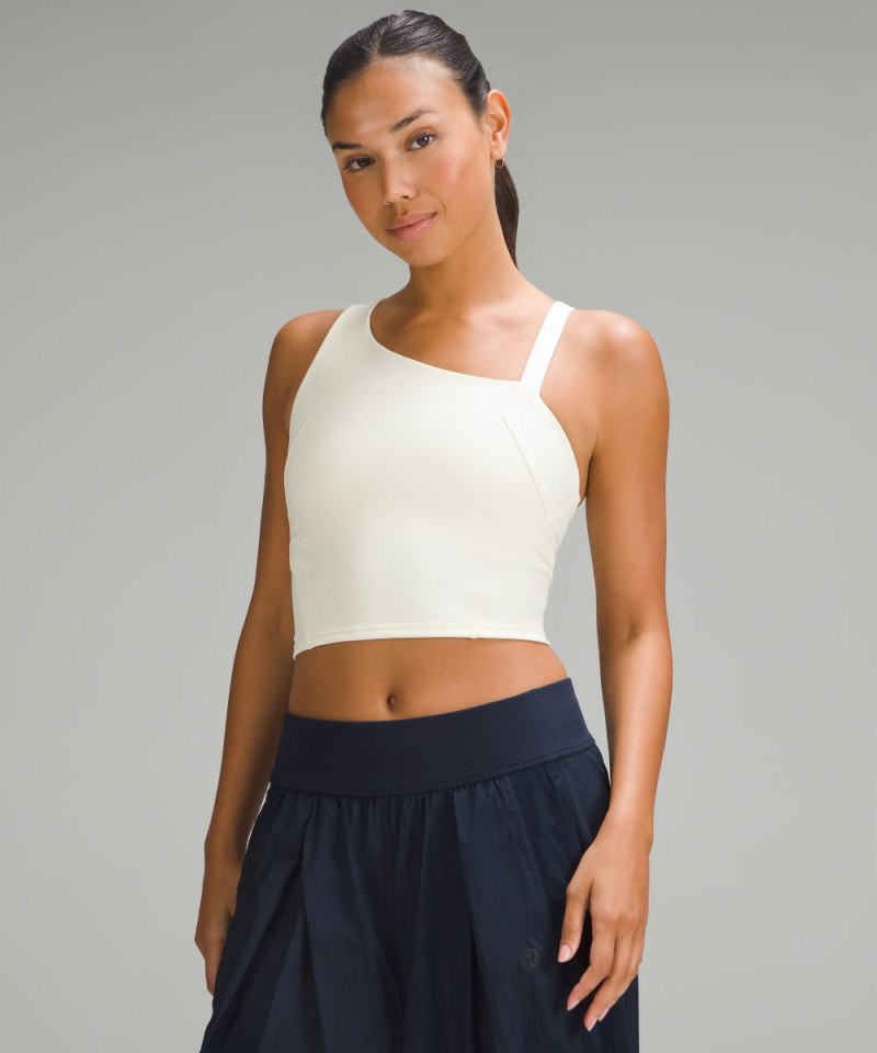 Lululemon Everlux Asymmetrical Tennis Tank Top *Medium Support, B / C Cup Sundance Online Outlet Sale