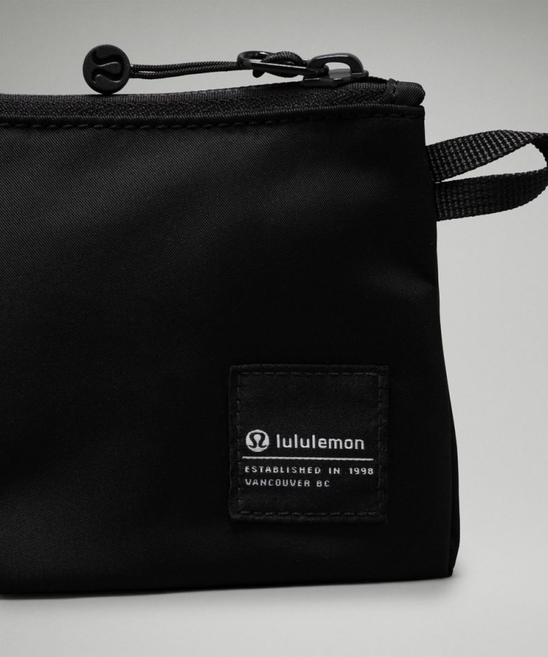 Lululemon Lightweight Pouch *3 Pack Black Online Outlet Sale