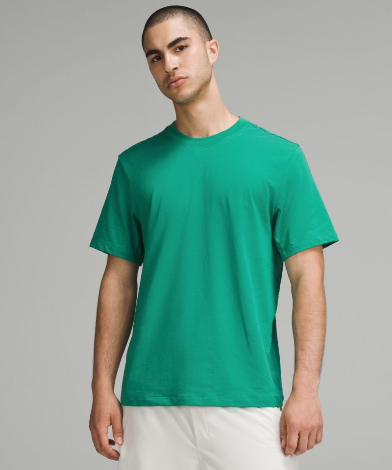 Lululemon Zeroed In Short-Sleeve Shirt Cascadia Green Online Outlet Sale