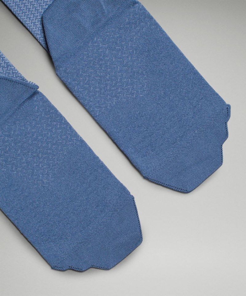 Lululemon Women's MicroPillow Compression Knee-High Running Socks *Light Cushioning Oasis Blue Online Outlet Sale