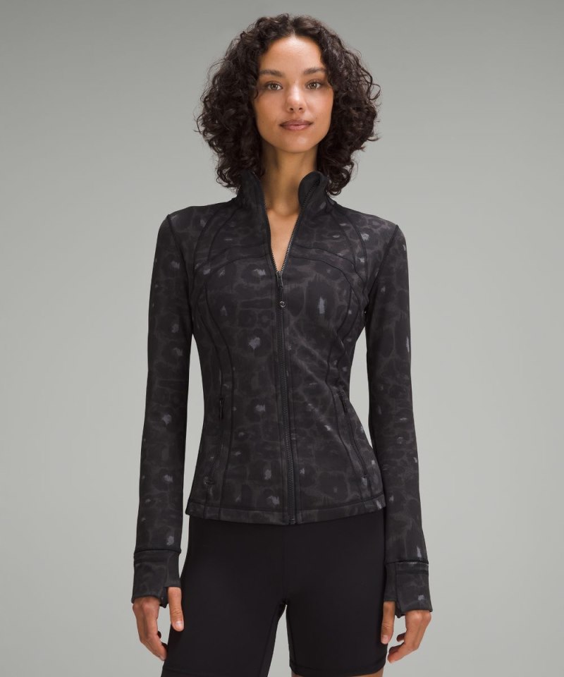 Lululemon Define Jacket *Luon Spray Leopard Black Multi (not available) Online Outlet Sale