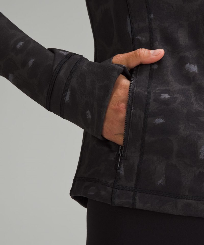 Lululemon Define Jacket *Luon Spray Leopard Black Multi (not available) Online Outlet Sale
