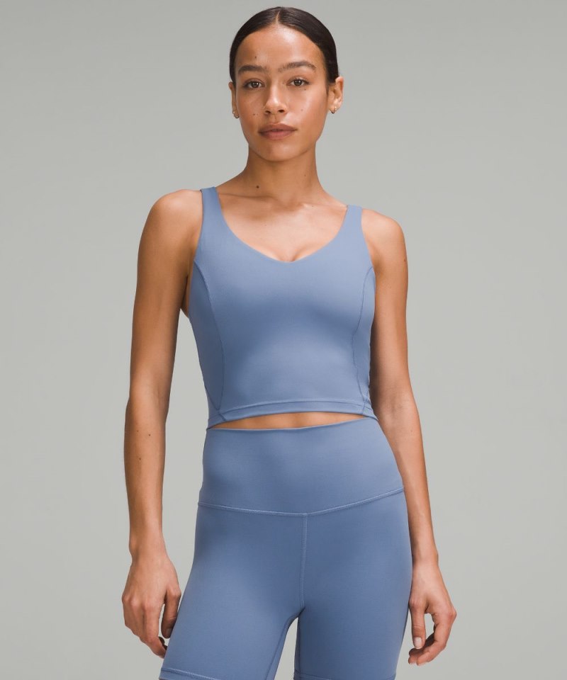 Lululemon lululemon Align™ Tank Top *Light Support, C / D Cup Oasis Blue Online Outlet Sale