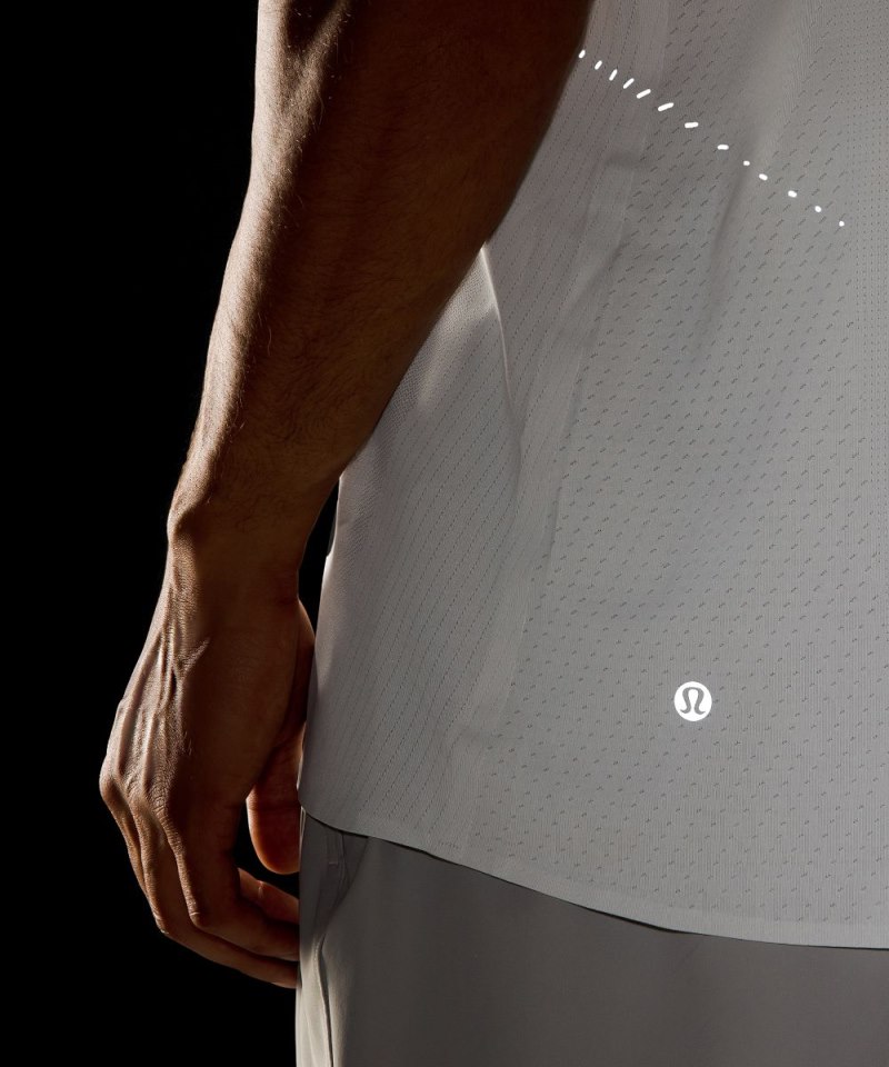 Lululemon Fast and Free Singlet *Breathe Vapor Online Outlet Sale