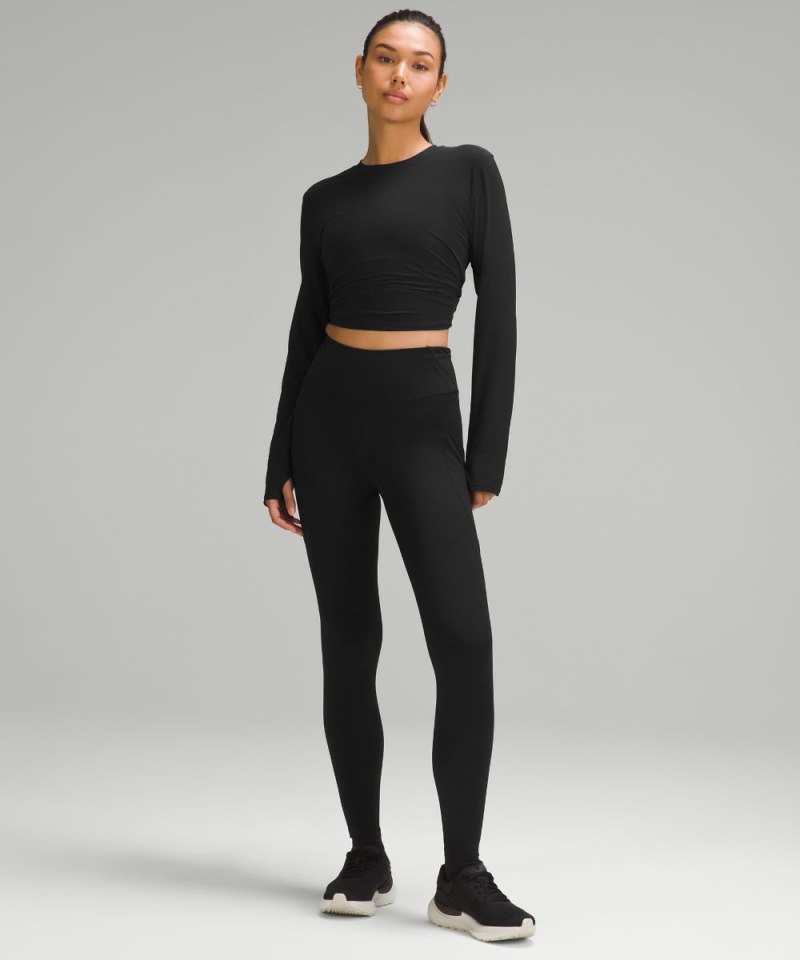 Lululemon Fast and Free High-Rise Tight 28” Pockets *Updated Black Online Outlet Sale
