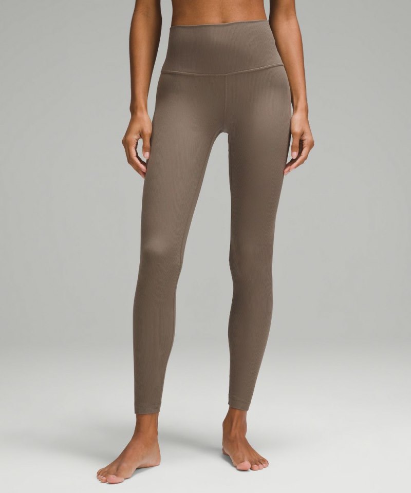 Lululemon lululemon Align™ High-Rise Ribbed Pant 28" Nomad Online Outlet Sale