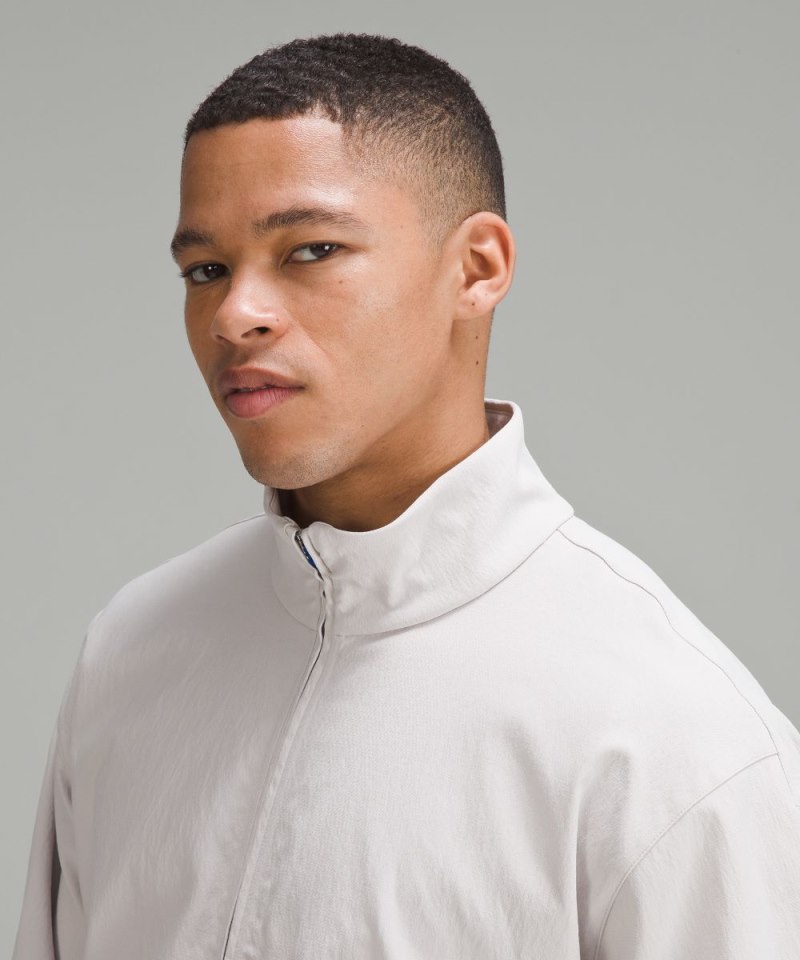Lululemon lululemon lab Stretch Woven Half-Zip Pullover Light Chrome Online Outlet Sale