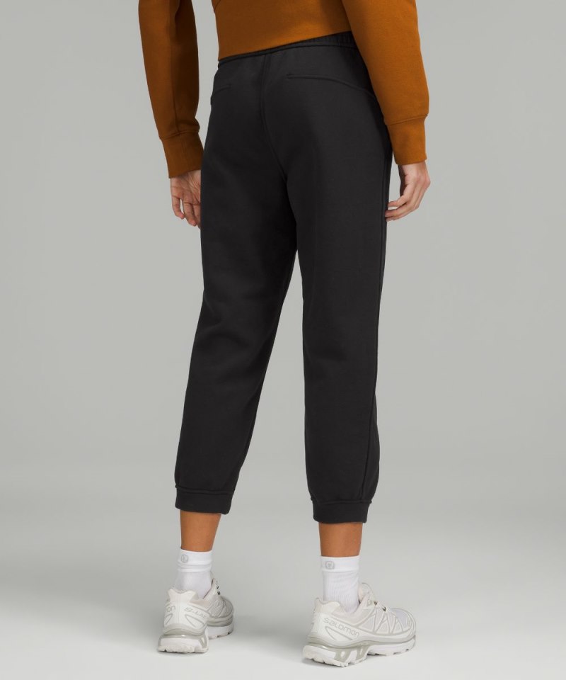 Lululemon Loungeful High-Rise Cropped Jogger Black Online Outlet Sale