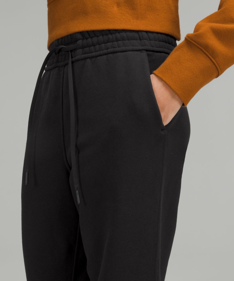 Lululemon Loungeful High-Rise Cropped Jogger Black Online Outlet Sale