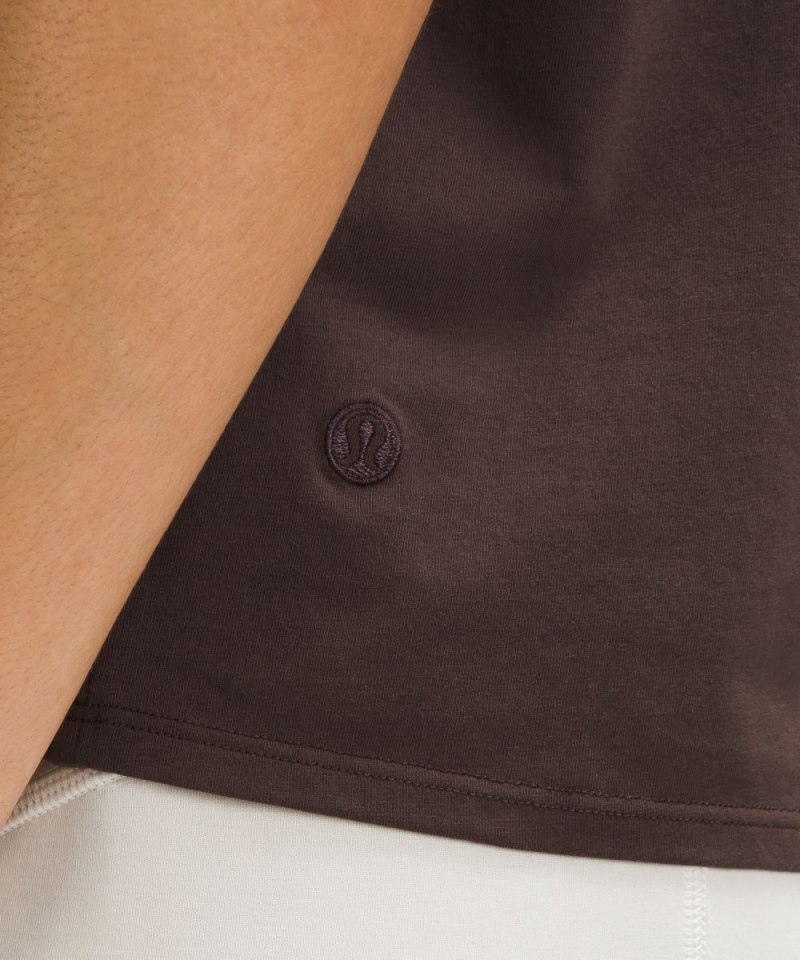 Lululemon Organic Cotton Crewneck T-Shirt Espresso (not available) Online Outlet Sale