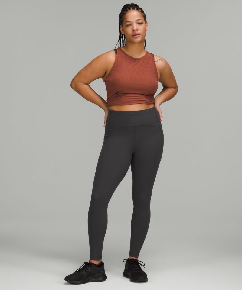 Lululemon Swift Speed High-Rise Tight 28" Graphite Grey Online Outlet Sale