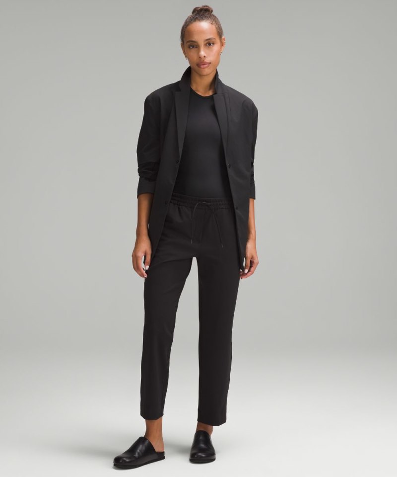 Lululemon Wundermost Ultra-Soft Nulu Short-Sleeve Crew Thong Bodysuit Black Online Outlet Sale