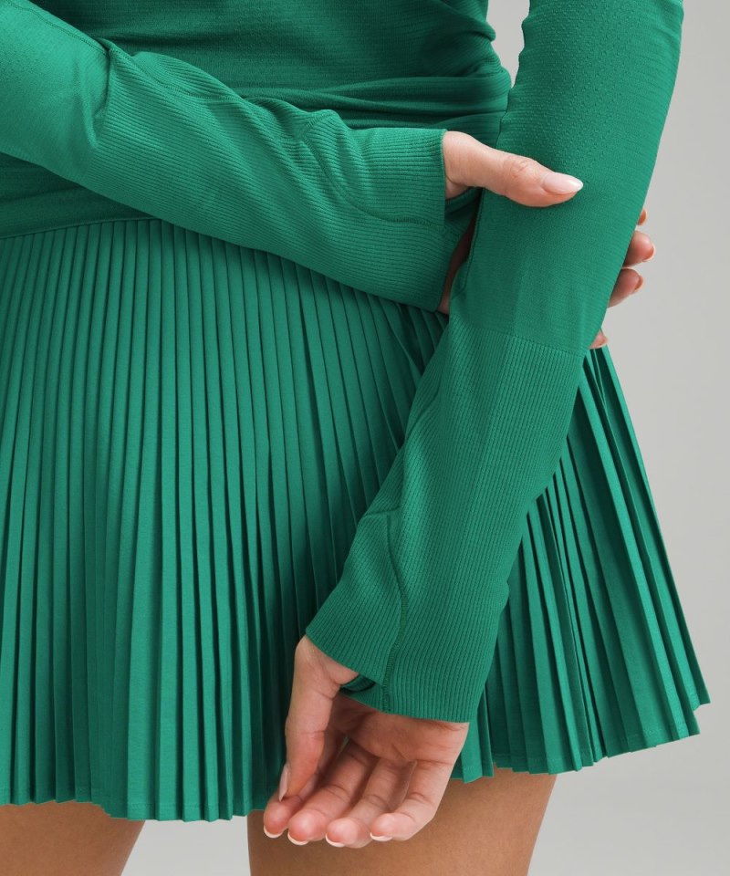 Lululemon Swiftly Tech Long-Sleeve Shirt 2.0 *Hip Length Cascadia Green / Cascadia Green Online Outlet Sale