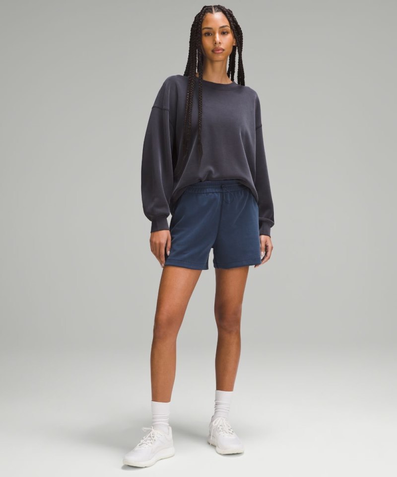 Lululemon Softstreme High-Rise Short 4" True Navy Online Outlet Sale