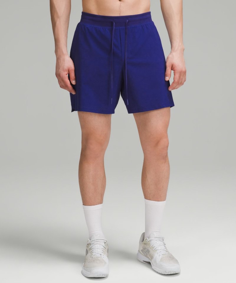 Lululemon Vented Tennis Short 6" Classic Fit Larkspur Online Outlet Sale