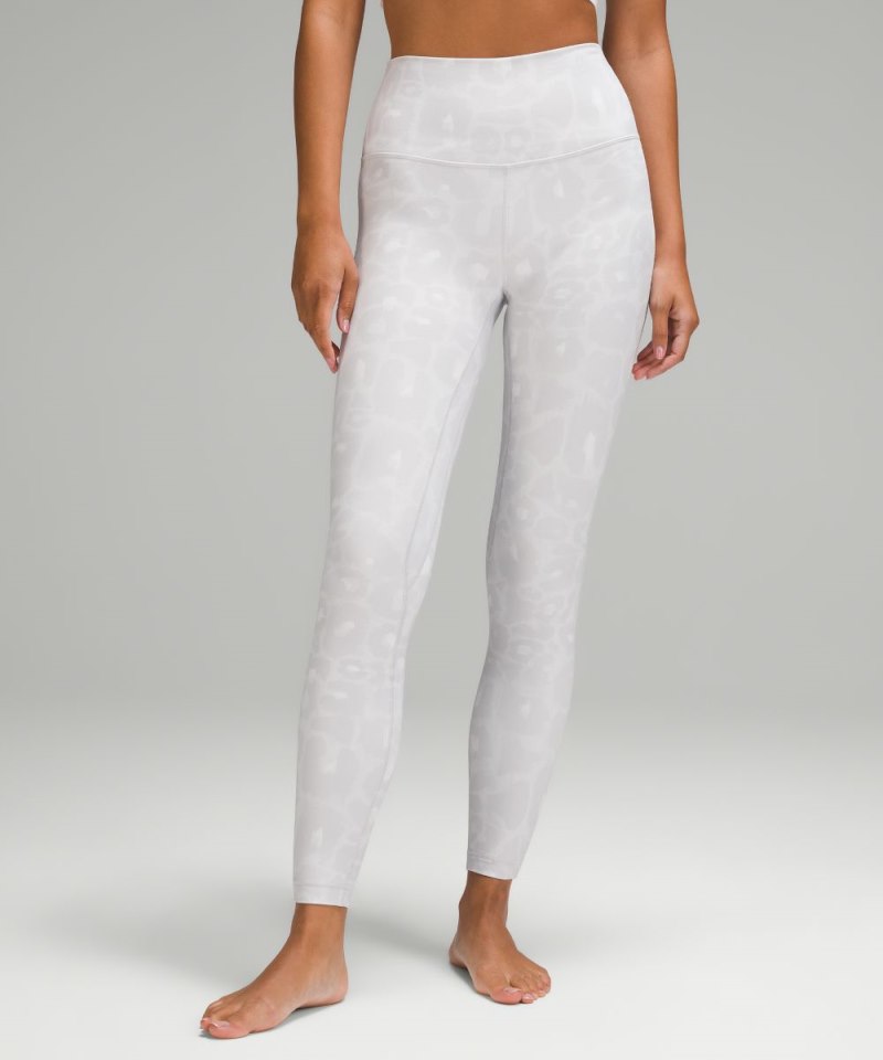 Lululemon lululemon Align™ High-Rise Pant 28" Spray Leopard Grey Multi Online Outlet Sale