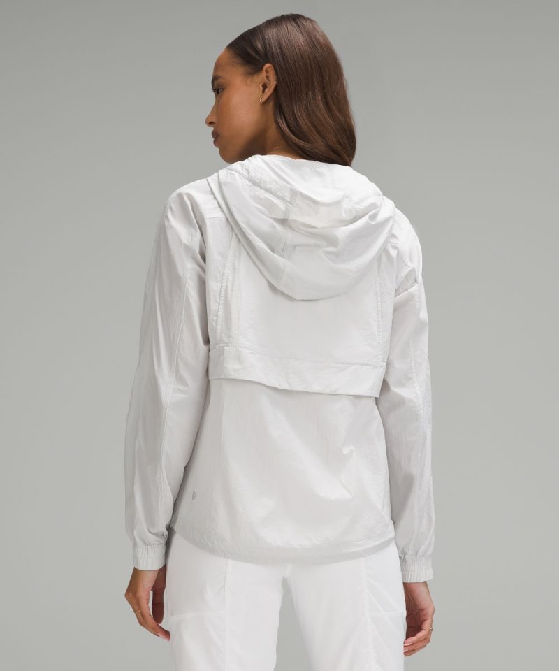 Lululemon Hood Lite Jacket Light Vapor Online Outlet Sale