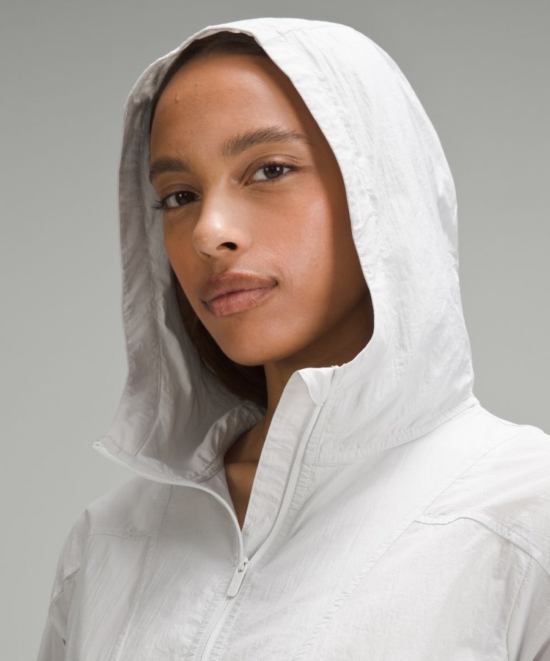Lululemon Hood Lite Jacket Light Vapor Online Outlet Sale