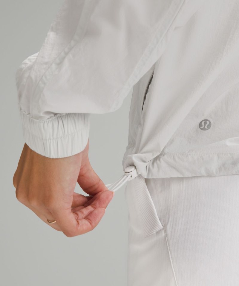 Lululemon Hood Lite Jacket Light Vapor Online Outlet Sale
