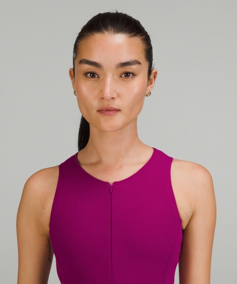 Lululemon Everlux Short-Lined Tennis Tank Top Dress 6" *Online Only Magenta Purple Online Outlet Sale