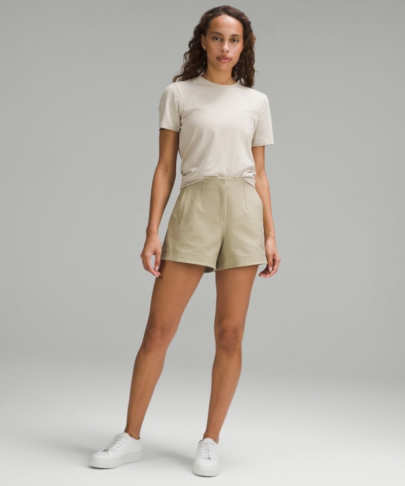 Lululemon Utilitech Relaxed-Fit High-Rise Short 3.5" Compass Khaki Online Outlet Sale