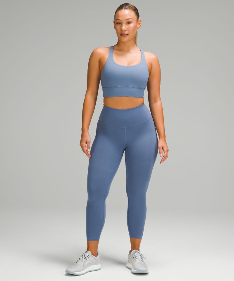 Lululemon Wunder Train Contour Fit High-Rise Tight 25" Oasis Blue Online Outlet Sale