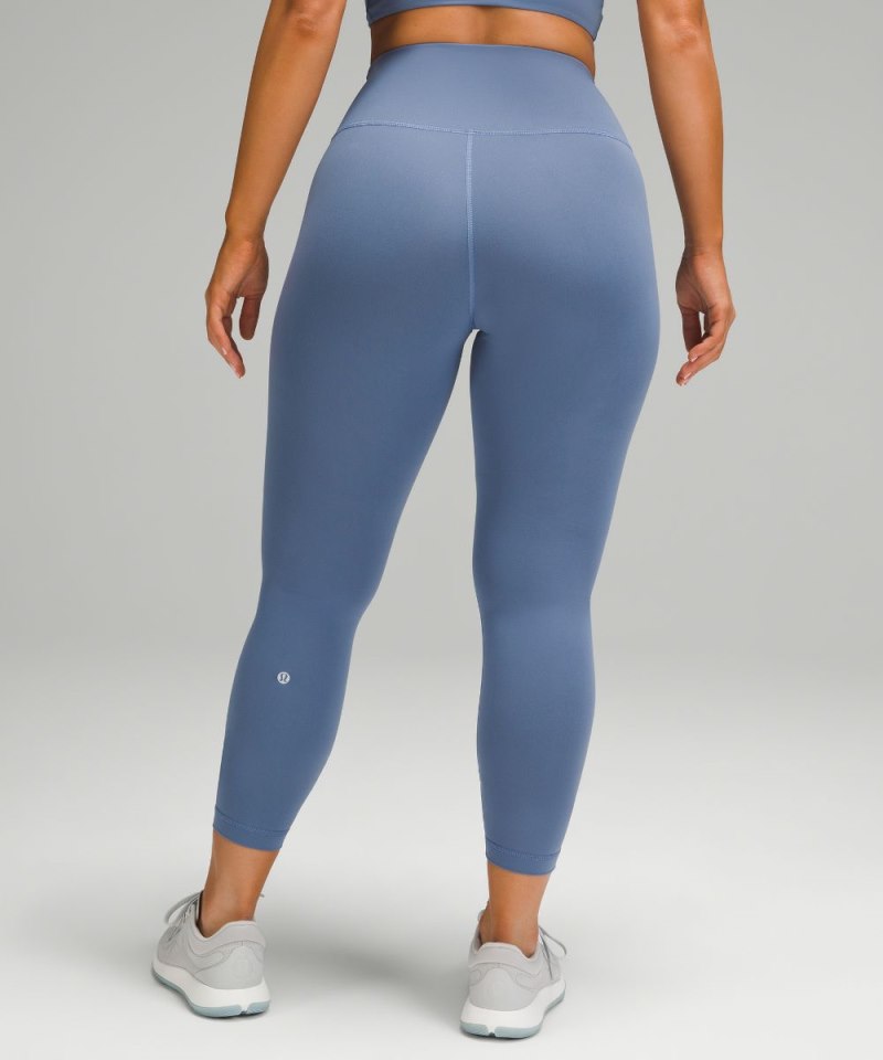 Lululemon Wunder Train Contour Fit High-Rise Tight 25" Oasis Blue Online Outlet Sale